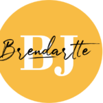 Logo circular amarillo - marca de agua - Brenda Juárez