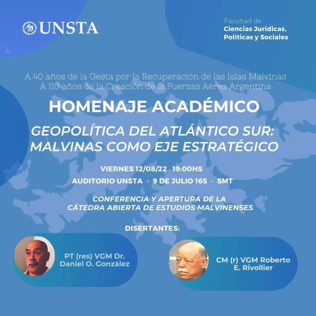 Flyer homenaje academico