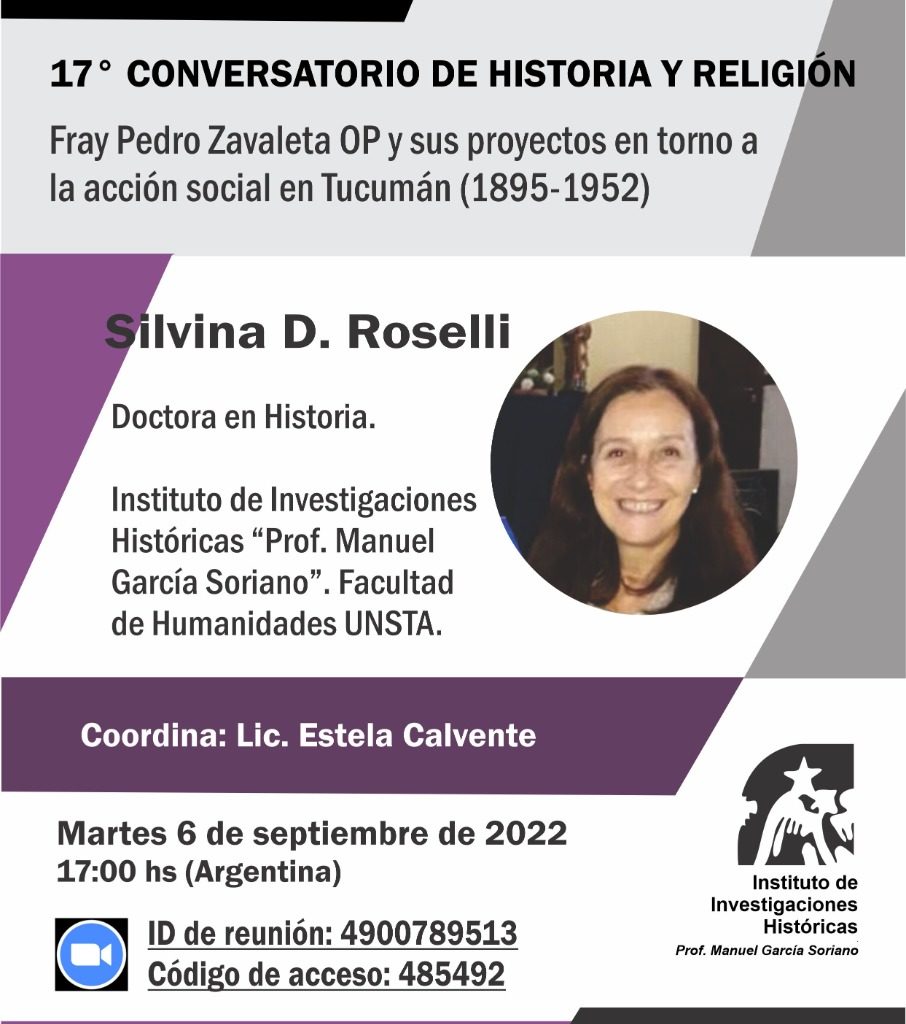 17º Conversatorio de Historia y Religión