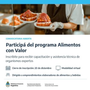 LANZAMIENTO Programa Alimentos con Valor